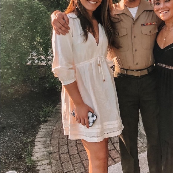 White Zara mini dress - Picture 2 of 2